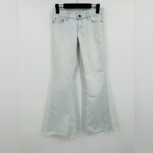 Michael Kors | Light Wash Low Waist Flare Jeans Size 0